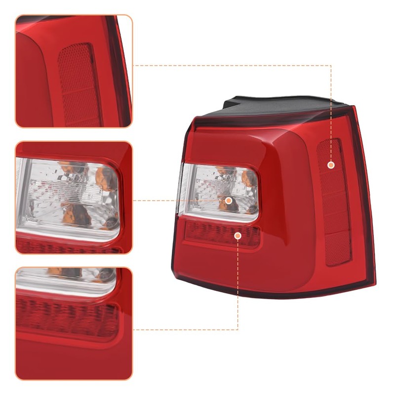 Tsomony For 2013 2014 2015 Kia Sorento LED Outer Tail