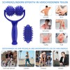 Aulese Massage Roller with Handle, Interchangeable Massage Roller, Self-Massage Roller