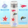 100pcs Ocean Stickers, Fish Stickers for Kids, Waterproof Shark Stickers,