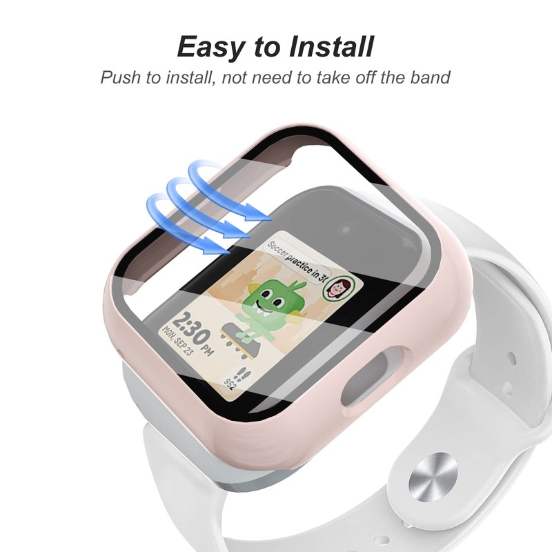 BlackPro Compatible with SyncUp KIDS Watch Screen Protector, Hard PC