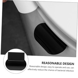 Baluue 6Pcs Touching Toilet Seat Handle Practical Toilet Lid Lifter for Use for Families Easy to Carry Durable Material