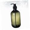 Outanaya 300ml Green Shower Gel Bottle Pump Bottle Bathroom Soap