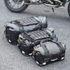 Rhinowalk Motorcycle Saddle Bag 65L – Extra-Large Waterproof Touring Tail