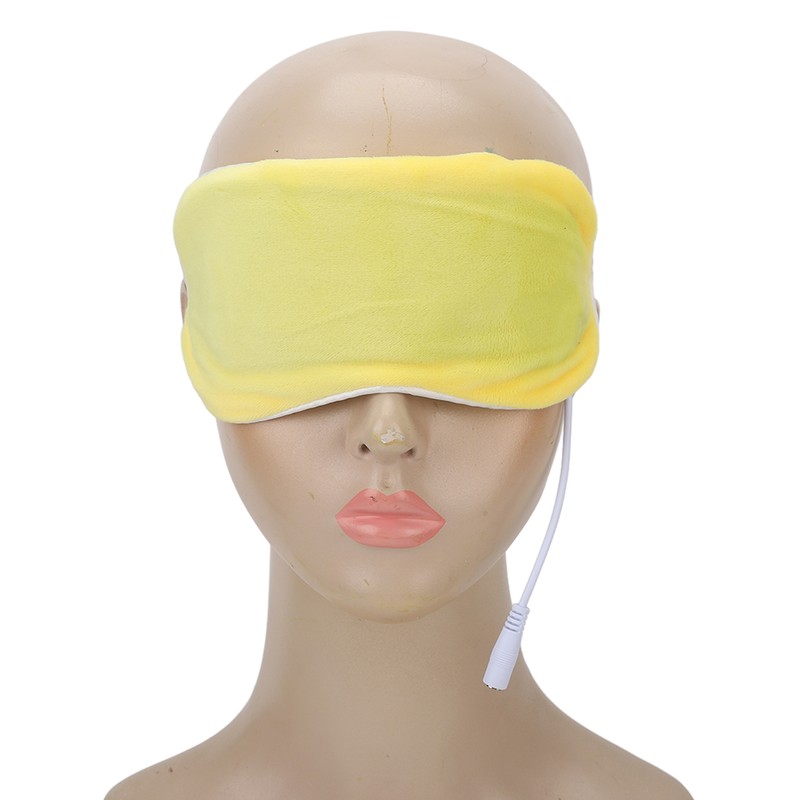 Heating Blindfold USB Hot Compress Adjustable Improve Sleep Nourish Eyes