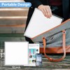 ARCOBIS Small WhiteBoard with Stand 10" X 10", Magnetic Double-Sided