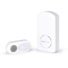 SCS SENTINEL CSF0102 Carillon sans fil OneBell 200 SCS Sentinel-CSF0102 Wireless Doorbell Indoor Use Doorbell Range m Outdoor 15 Melodies Material: ABS-IP55-OneBell White