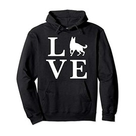 LOVE German Shepherd T-Shirt - GSD Owner Shirt Pullover Hoodie