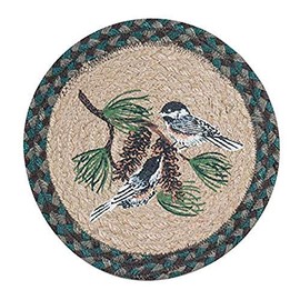 Earth Rugs Trivet 10"x10" Multicolor