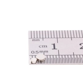 Aprilheld 45 Disc Magnets Set 1 x 1 mm + 2 x 1 mm + 3 x 1 mm N52 Strongest Class Neodymium Magnets Extra Strong Power Magnet for Notice Board, Fridge Mini Magnetic Disc