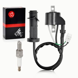 0824-036 0824-049 Ignition Coil Pack & SPARK PLUG + CAP For Arctic Cat 650 4x4 H1 2006-2011