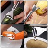Potato Peeler Sharp Stainless Steel Vegetable Peeler with Potato Eye