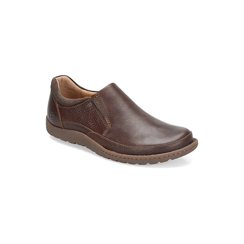 BORN Men's, Nigel Slip-On Brown 12 M
