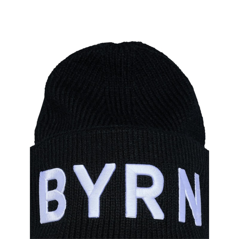 FC Bayern München Knitted hat, Byrn lettering, black, football