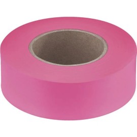 Milwaukee Accessory (6)-Milwaukee Empire 200' X 1" W High-Performance Pink Flagging Tape 77-003