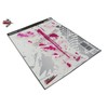 BIKE-label Tank Pad 3D Racing Pink White Compatible with Honda