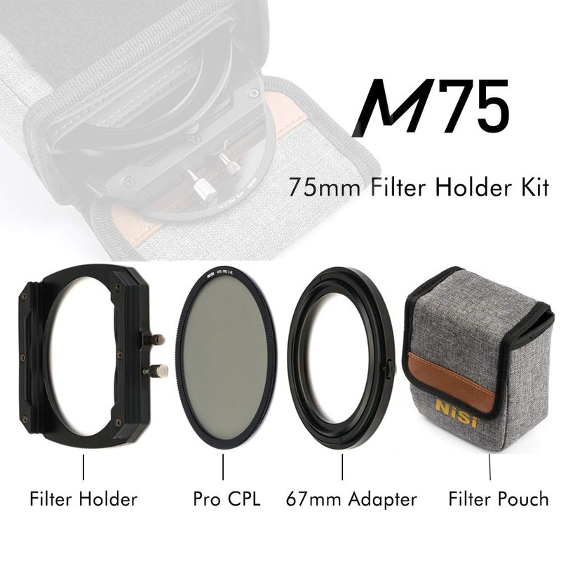 NiSi M75 Filter Holder Kit 75 mm System - Includes