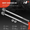 A-Premium 2 x Front Inner Tie Rod Ends, Compatible with