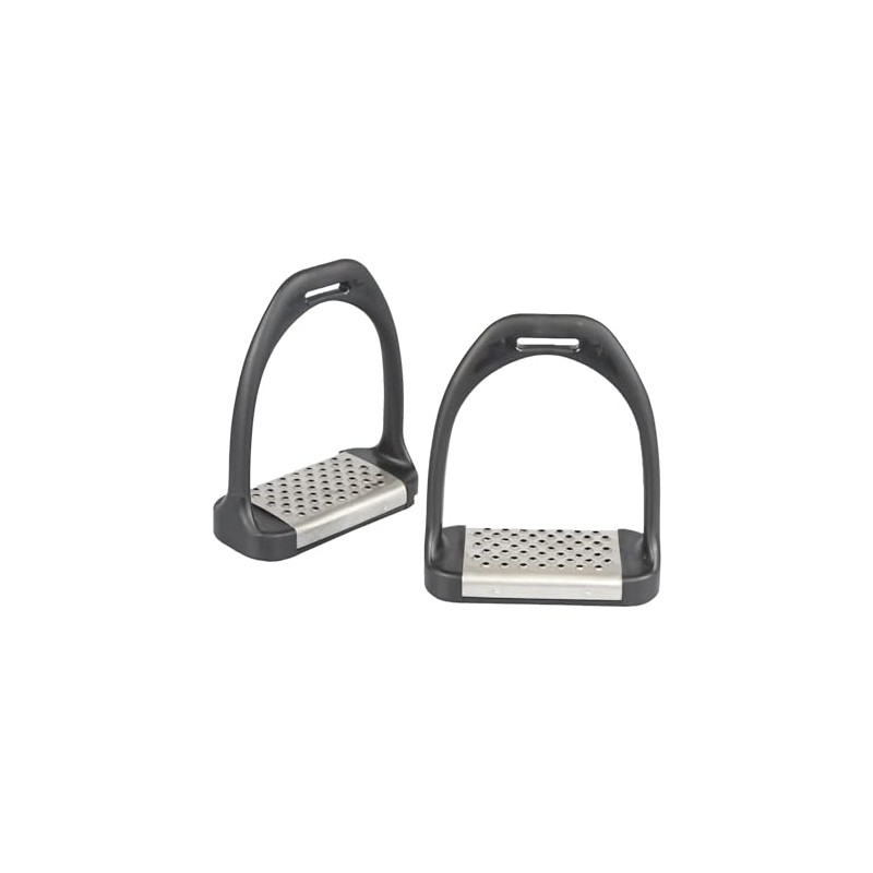 Shires Käsereibe, Kunststoff-Steigbügel mit Metallprofilen, 12,7 cm