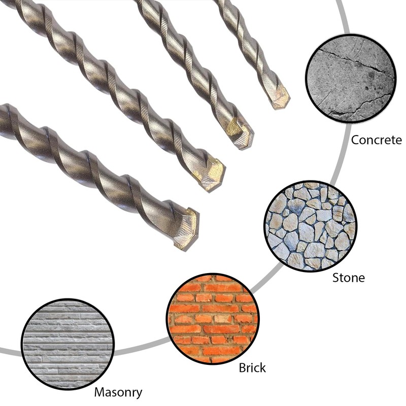 FF ERA 10-Pack SDS Plus 3/16" x 6" Rotary Hammer