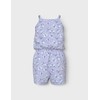 NAME IT Girls' Nmfvigga Strap Suit, Purple Heather