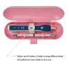 Plastic Electric Toothbrush Travel Case for Oral-B Pro Series, Pink