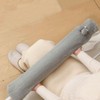 Large-capacity cozy long thermal water bag for various uses compress pack Yudanpo Long thermal water bag (gray 1 liter)