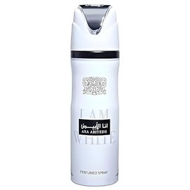 Lattafa Ana Abiyedh I Am White Perfumed Deodorant Spray for Men, 6.7 Ounce