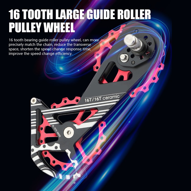 MEROCA R8000 Series Bike Oversized Rear Derailleur Pulley Wheel System