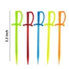 ODDIER 100PCS 3.3 Inch Plastic Sword Toothpicks Picks for Appetizers,