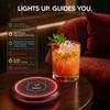 CLIYYD Smart Cocktail Coaster, App-Connected LED Cocktail Maker for Home