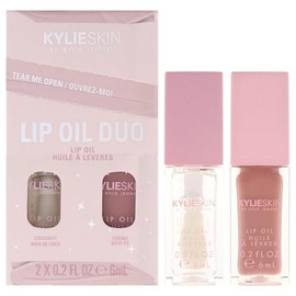 Kylie Jenner's Lip Oil Set de regalo: Coconut & Crme Brlee de Kylie Cosmetics