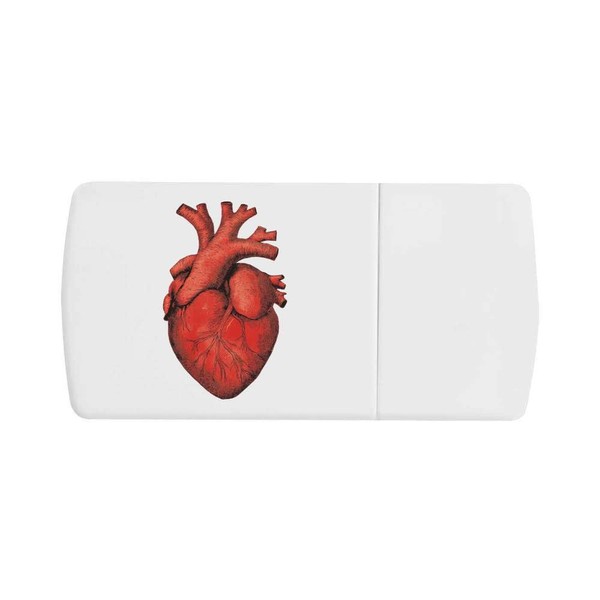 'Human Heart' Pill Box with Tablet Splitter (PI00031504)