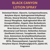 Black Canyon Raspberry Lemonade Scented Sprayable Lotion with Jojoba Oil,