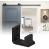 Ccjh 1PC Floor Fuide for Barn Door Hardware No Drilling