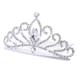 Phyxiul Crown Hair Accessory, Women's Hair Ornament, Wedding Dress Accessory, Weddings, Recitals, Coming-of-Age Ceremonies, Birthday Parties, Brides, Hair Ornament, For Children & Adults