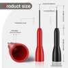 4 Pack 2mm Extended Needle Test Probes, 600v/10a Non-Destructive Multimeter