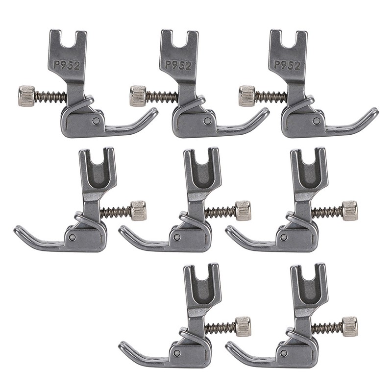 8pcs Universal Presser Foot Shirring Presser Feet Set Sewing Machine