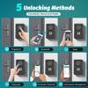 Delousiber Smart Lock Box Key Safe - APP Control &