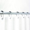 Bath Bliss 12 Pack Shower Rings | Roller Rings |