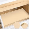 FORWOS Waterproof Under Sink Mat 28" x 19", Silicone Cabinet