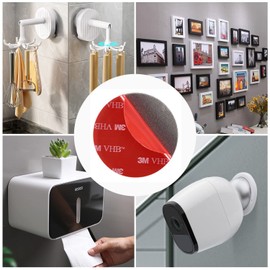 Haoyou calcomanía fuerte calcomanía para montaje en pared Haoyou para montaje en pared Arlo Pro Mount (paquete de 9)