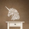 Unicorn Head Stencil, 8.5 x 8.5 inches (M) - Stencil