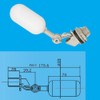 TEAMWILL 4PCS Water Float Valve with Adjustable Arm Plastic Water