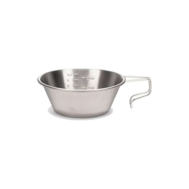 SNOW PEAK Unisex's E-204 Titanium Backpackers Cup, Silver, 322ml