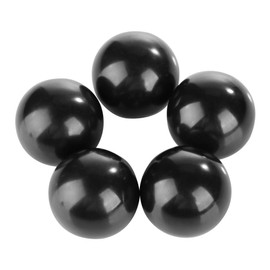 Ball Knob Round Black Bakelite Shift Ball with M12 Female Thread Copper Nut for Machine Tools