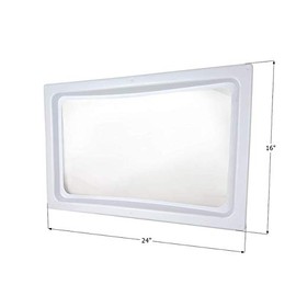 ICON 12149 RV Skylight Inner Dome, White, 24 Inch