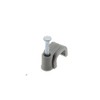 Reulin 1mm T&E Cable Clips, Pack OF 100, Grey, 5x8mm