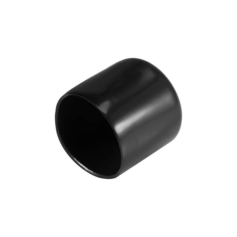 sourcing map 4pcs Rubber End Caps 45mm ID Vinyl Round