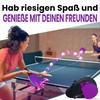 FourRoar Table Tennis Bat Purple with 7 Layers | Table