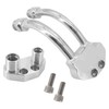 Tektall A/C Compressor Curved Manifold w/Adapter Fitting Compatible with Sanden